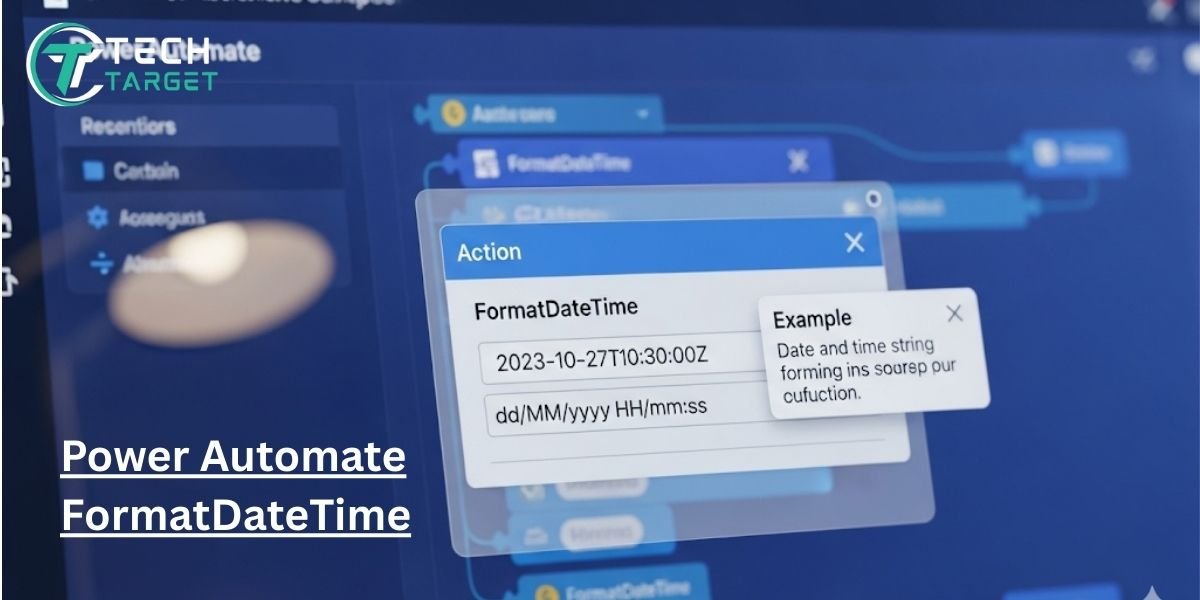 Power Automate FormatDateTime